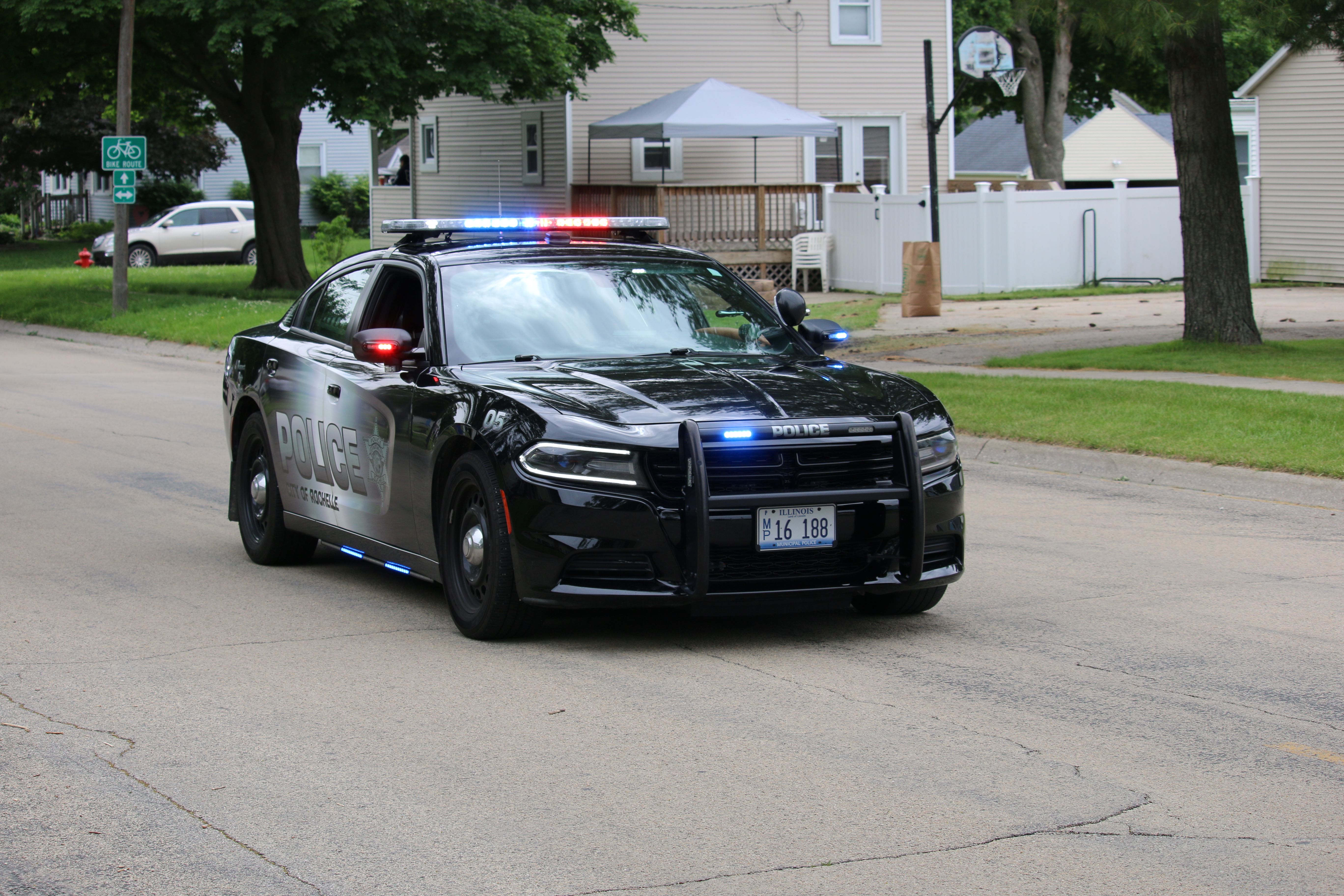 California Highway Patrol vehicle